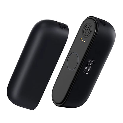 2In1 Magnetic Rechargeable Hand Warmers Electric Portable Handwarmers Long Lastin Safe Heating Warmer Pocketheater Winteroutdoor