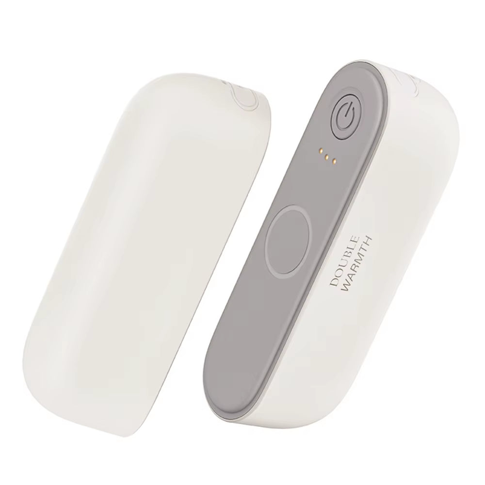 2In1 Magnetic Rechargeable Hand Warmers Electric Portable Handwarmers Long Lastin Safe Heating Warmer Pocketheater Winteroutdoor