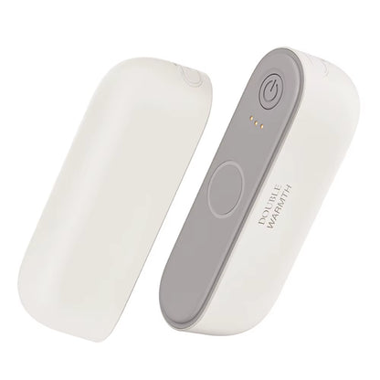 2In1 Magnetic Rechargeable Hand Warmers Electric Portable Handwarmers Long Lastin Safe Heating Warmer Pocketheater Winteroutdoor
